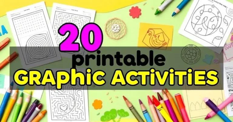 Atividades de grafismo para imprimir