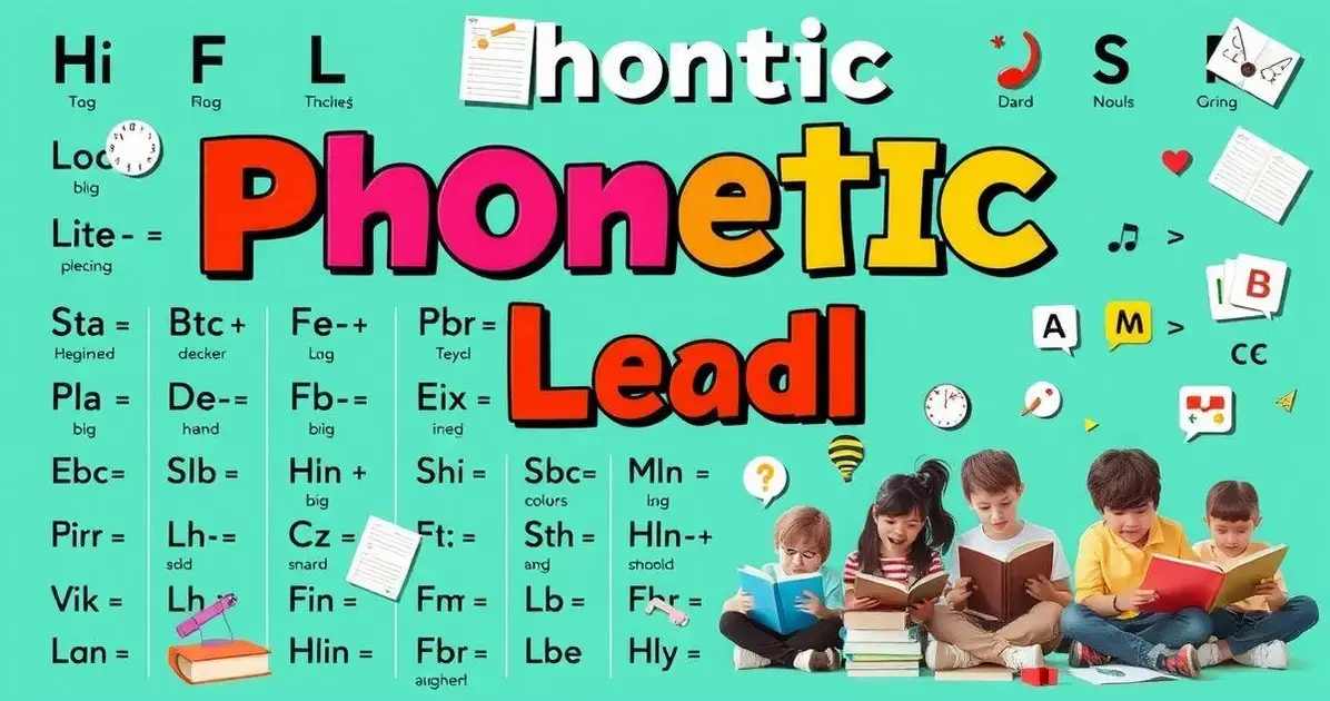 Grafismos fonéticos para imprimir